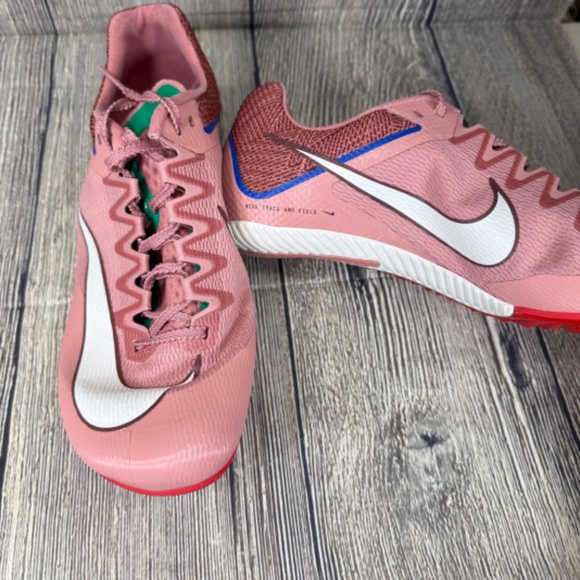 Nike Zoom Rival Sprint Armory Pack Red Stardust/Green/Red Mens HQ2061-600 - Picture 6 of 8